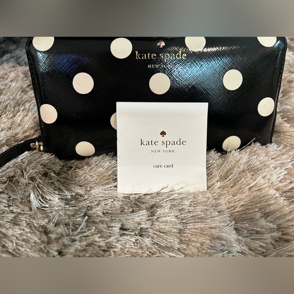 Kate Spade Polka Dot Wallet - Picture 3 of 16